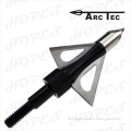 ARCTEC AT-BH021 3 blades 100grain hunting archery arrow broadhead in blue color